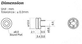 TRANSDUCER OHNE ELEKTRONIK TP-12-G-105-A