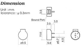 TRANSDUCER OHNE ELEKTRONIK TS-0901-A