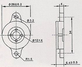 Telefon-Receiver TR 154 BH