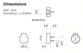 TRANSDUCER OHNE ELEKTRONIK TP-0905-H