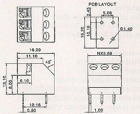 Wire guard: Stainless steel Pin header: Phosphor bronze, Tin plated Housing: PA66, UL94V-O