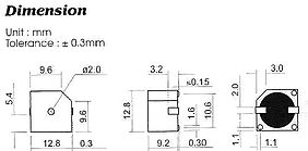 TRANSDUCER OHNE ELEKTRONIK TS-1205-C