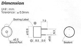 TRANSDUCER OHNE ELEKTRONIK TP-1201-D-42